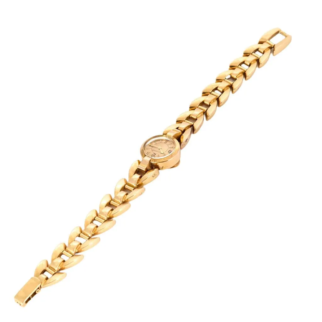 Montre Jaeger Lecoultre Modèle Backwind en Or rose 18K cadran saumon sold by 58 Facettes