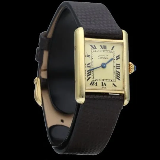 Cartier Montre Tank Vermeil sold by 58 Facettes product image thumbnail 5