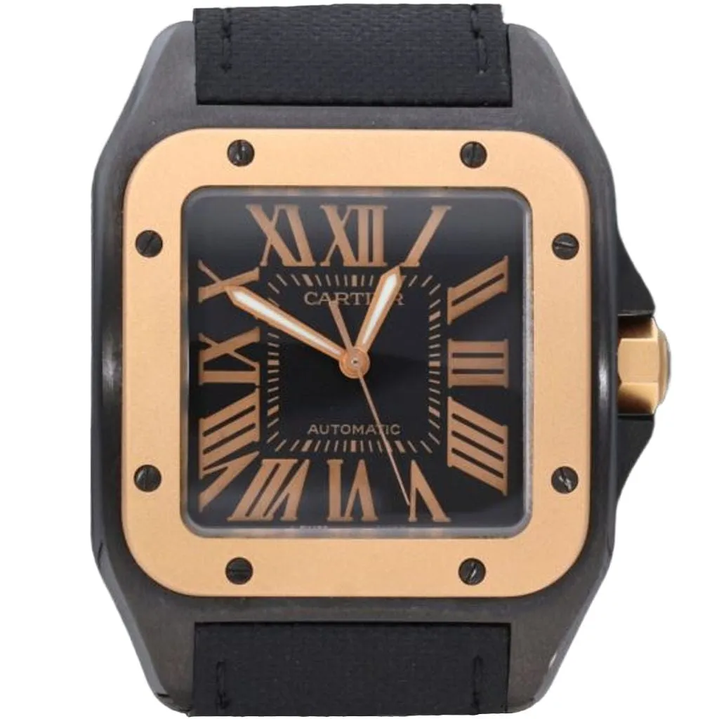 Cartier Montre Santos 100 Xl Pvd sold by 58 Facettes