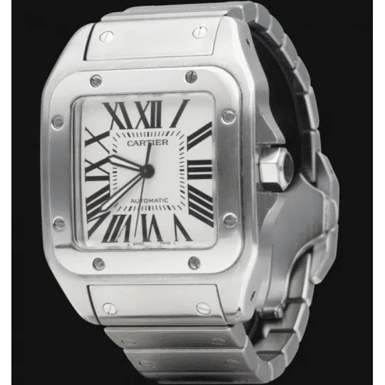 Cartier Montre Santos 100 Xl sold by 58 Facettes product image thumbnail 2
