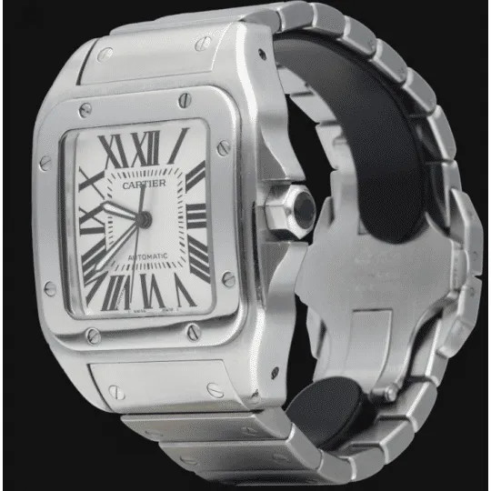 Cartier Montre Santos 100 Xl sold by 58 Facettes product image thumbnail 3