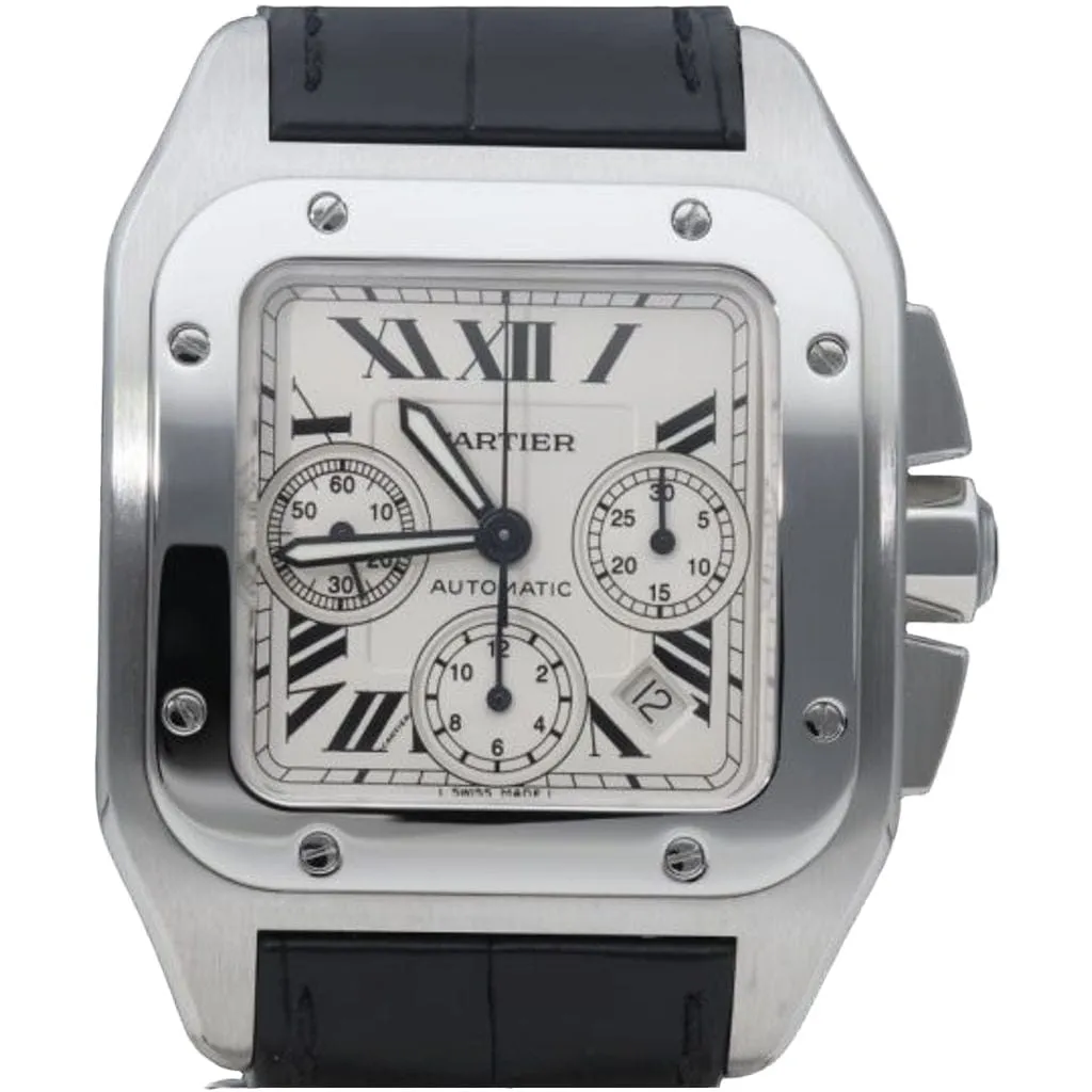 Cartier Montre Santos 100 Xl Chronograph sold by 58 Facettes