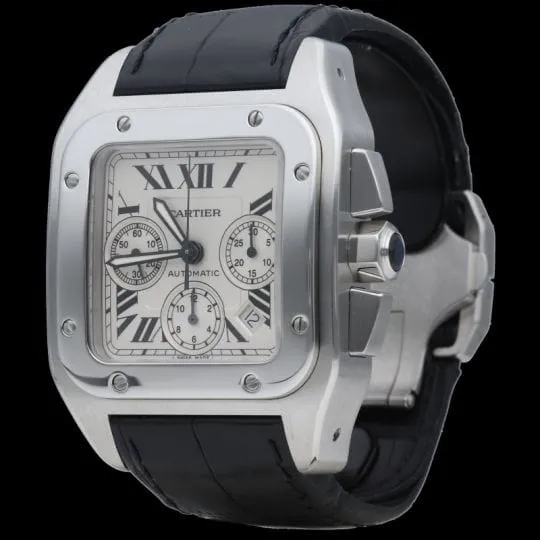 Cartier Montre Santos 100 Xl Chronograph sold by 58 Facettes product image thumbnail 2