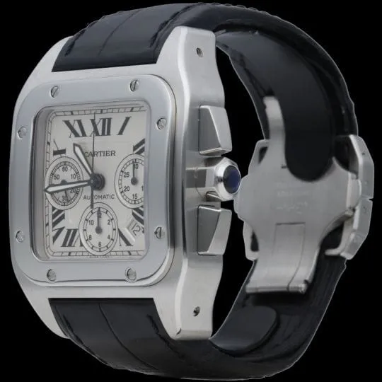 Cartier Montre Santos 100 Xl Chronograph sold by 58 Facettes product image thumbnail 3