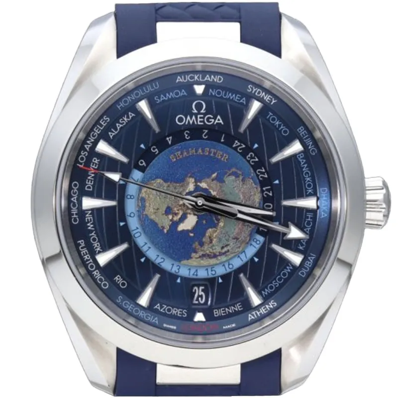 Montre Omega Seamaster Aqua Terra Worldtimer sold by 58 Facettes