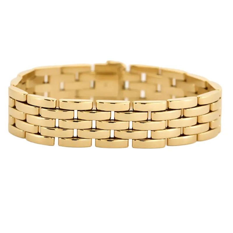 CARTIER - Maillon Panthère - Bracelet en or jaune sold by 58 Facettes