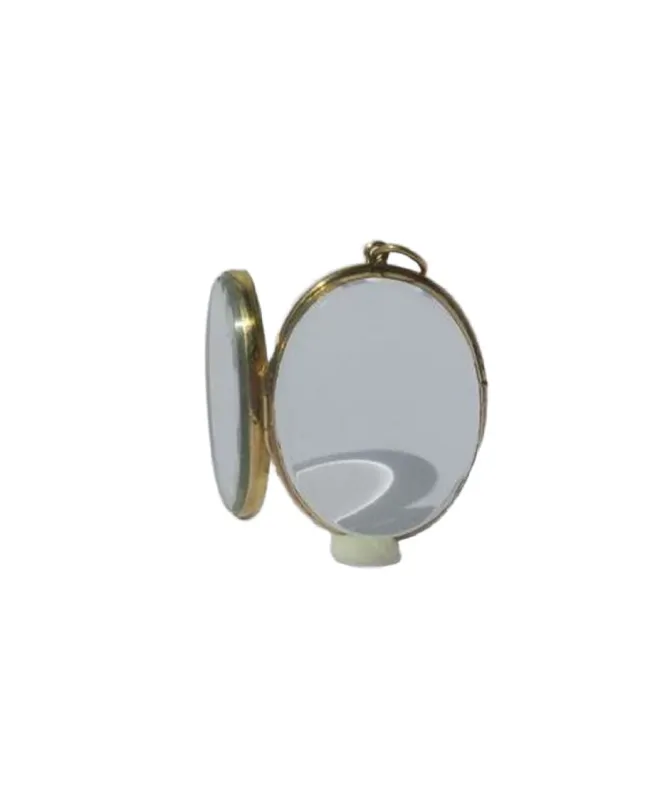 Pendentif médaillon porte-photo ancien en or rose sold by 58 Facettes