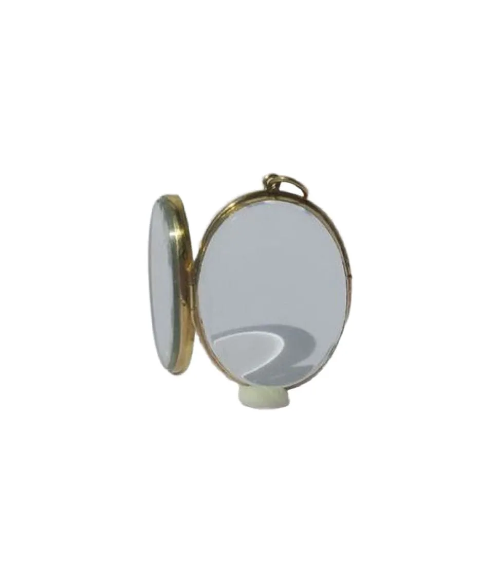 Pendentif médaillon porte-photo ancien en or rose sold by 58 Facettes