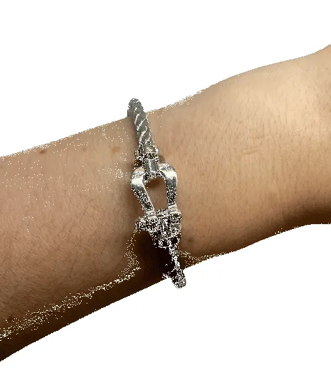 FRED - Bracelet force 10 GM en or blanc et acier sold by 58 Facettes product image thumbnail 2