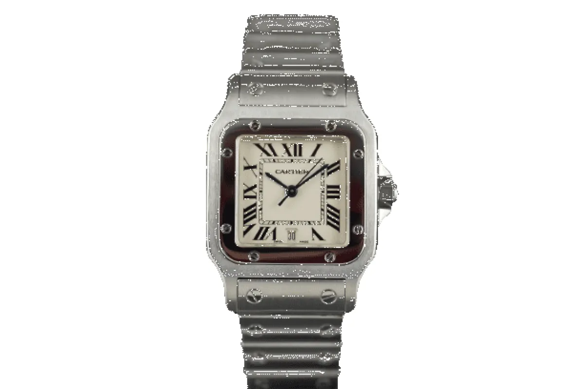 Cartier - Montre Santos Galbee 1564 sold by 58 Facettes