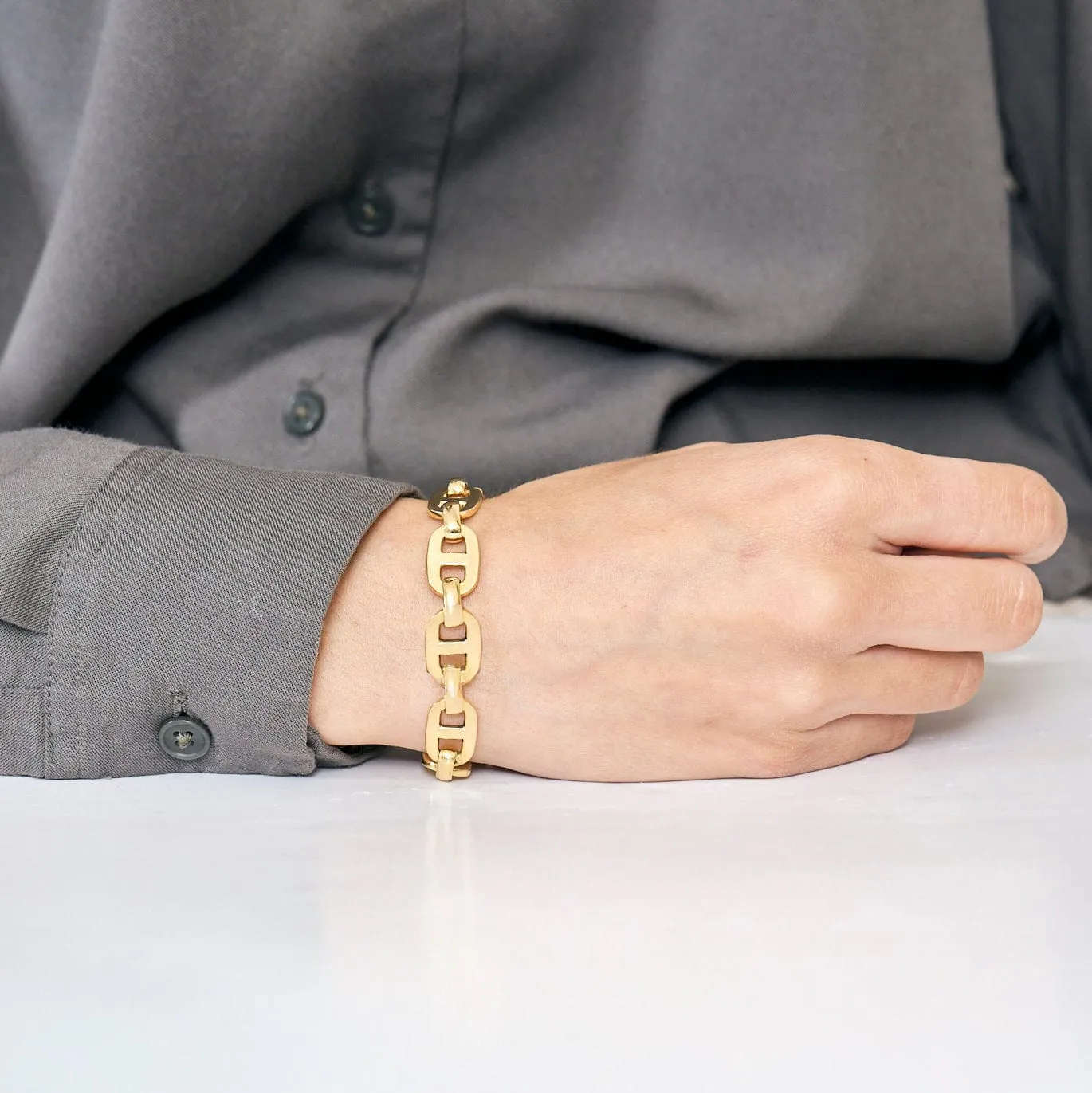 Bracelet chaine or jaune sold by 58 Facettes product image thumbnail 2