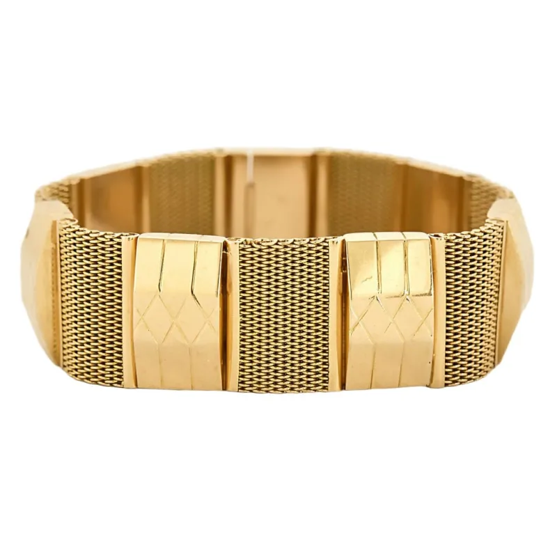 Bracelet en or jaune sold by 58 Facettes