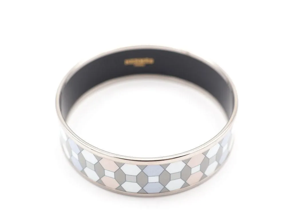 Bracelet Hermès avec de l'email et métal blanc sold by 58 Facettes