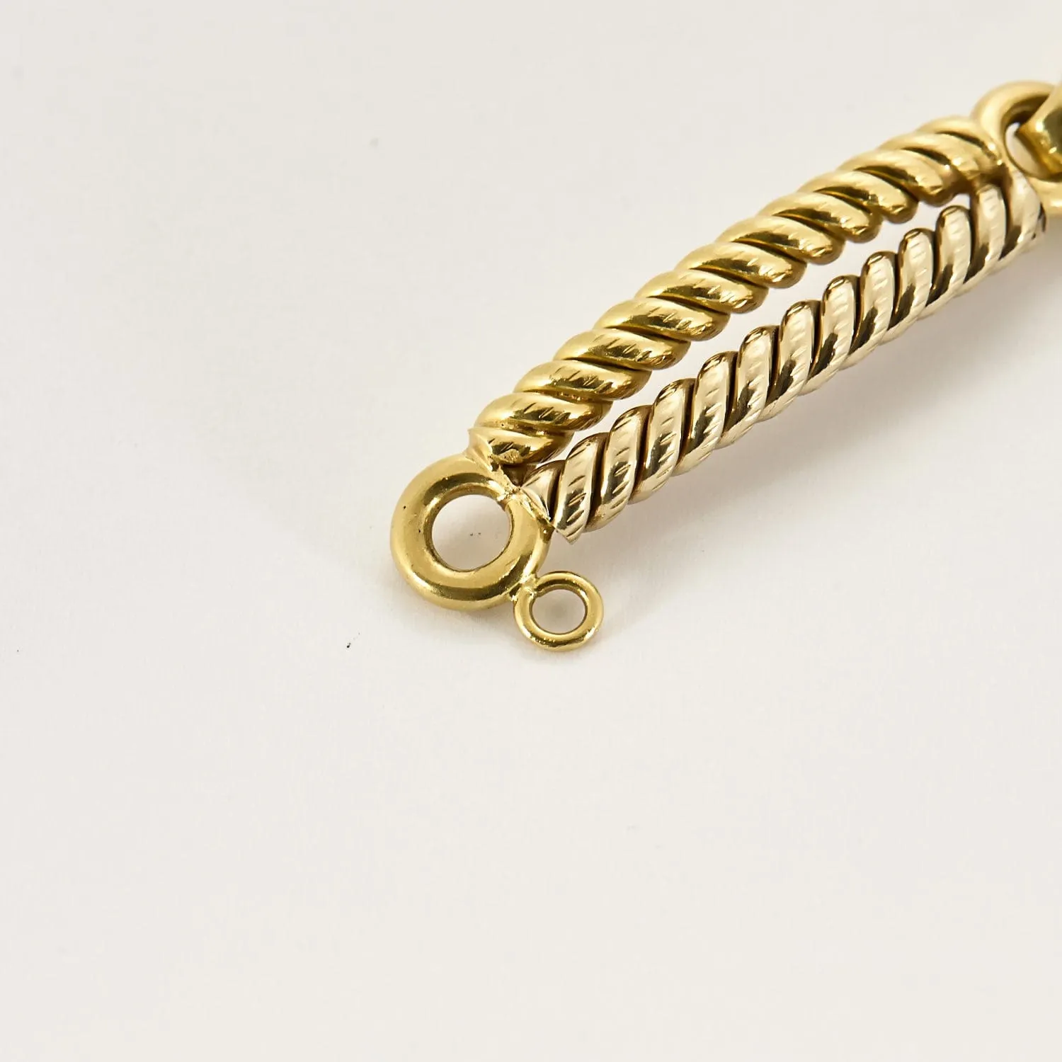 Bracelet en or blanc et jaune sold by 58 Facettes product image thumbnail 5