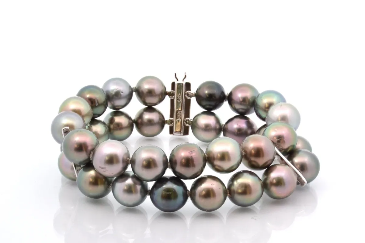 Bracelet perles de culture de Tahiti sold by 58 Facettes