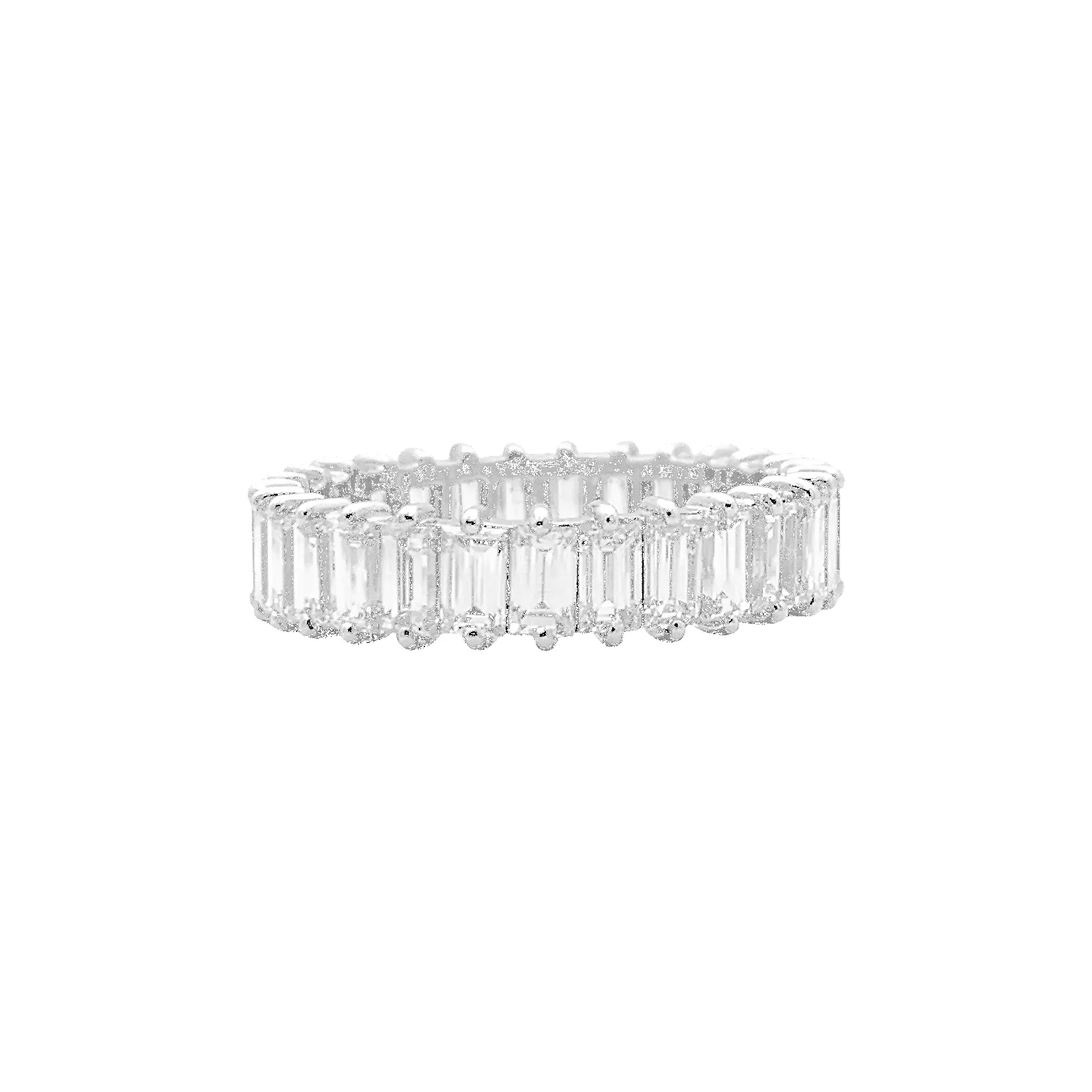 Alliance tour complet, diamants baguettes. sold by 58 Facettes product image thumbnail 2