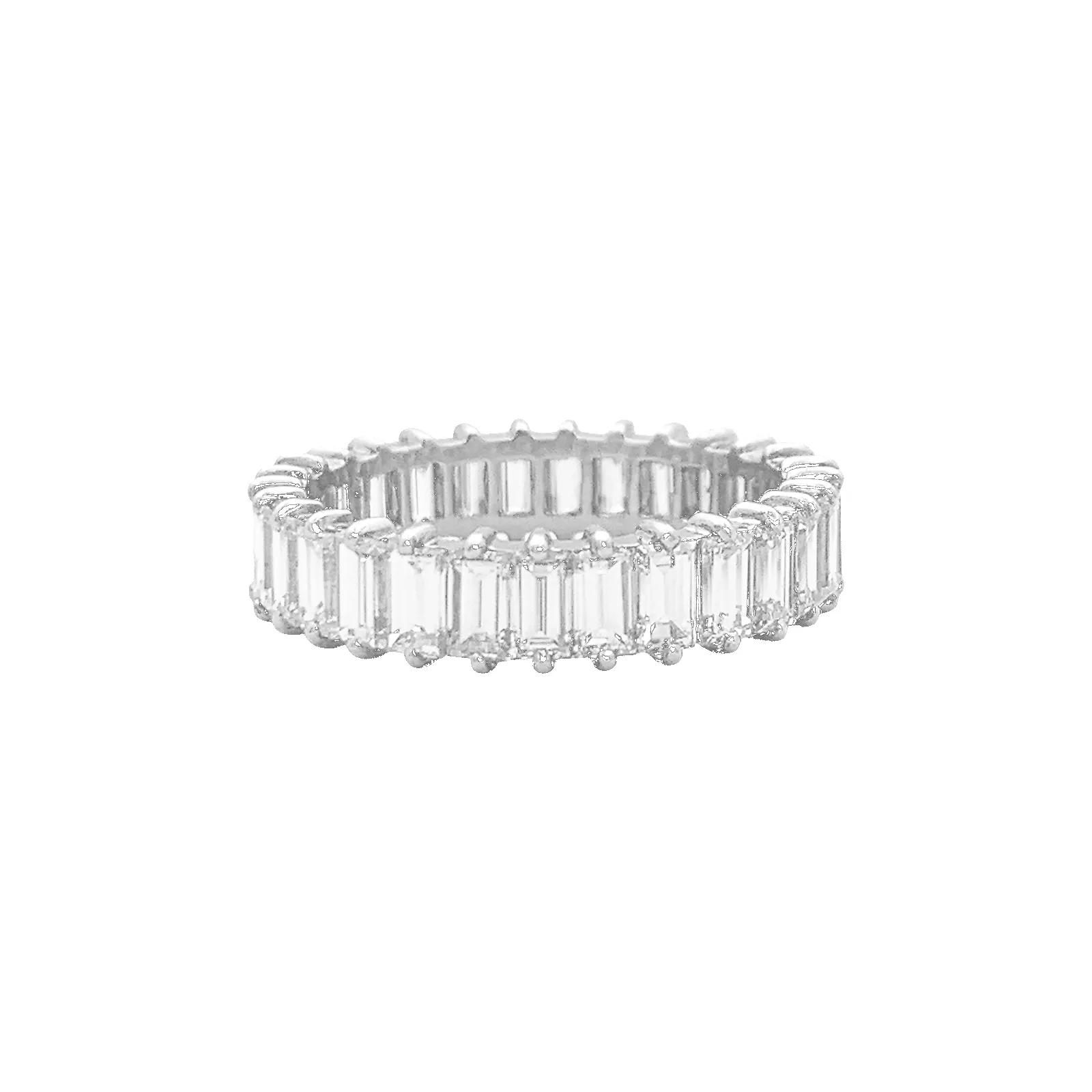 Alliance tour complet, diamants baguettes. sold by 58 Facettes