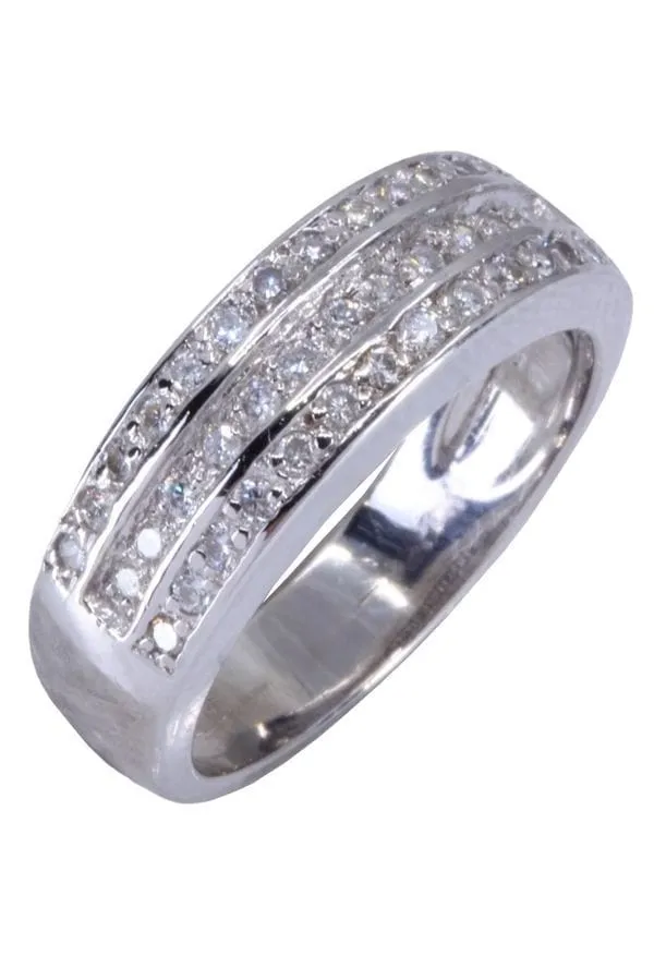 BAGUE PAVAGE DIAMANTS sold by 58 Facettes product image thumbnail 4