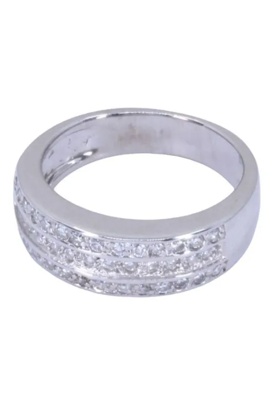 BAGUE PAVAGE DIAMANTS sold by 58 Facettes