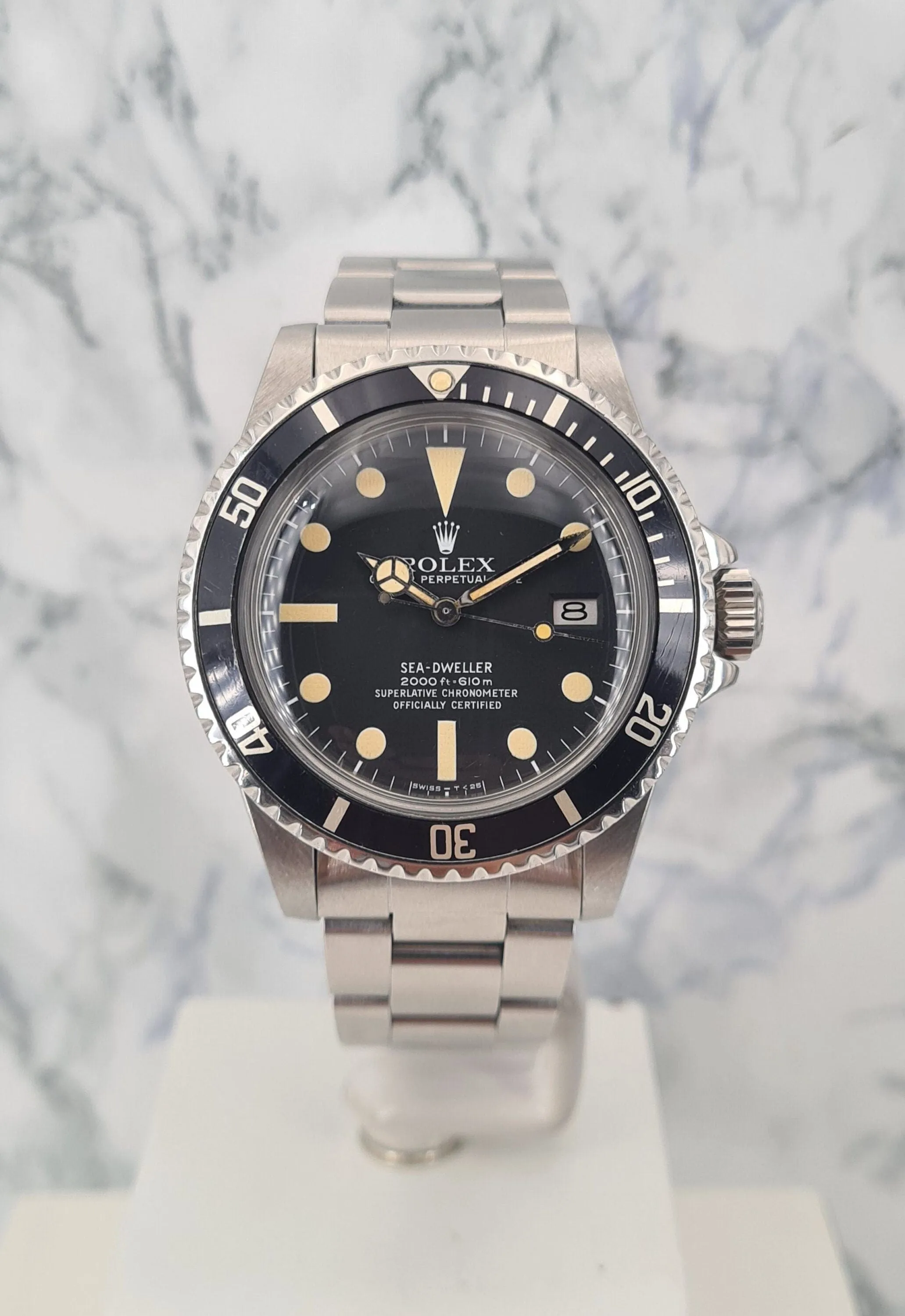 ROLEX Sea-Dweller « Great White » MK1 sold by 58 Facettes product image thumbnail 3