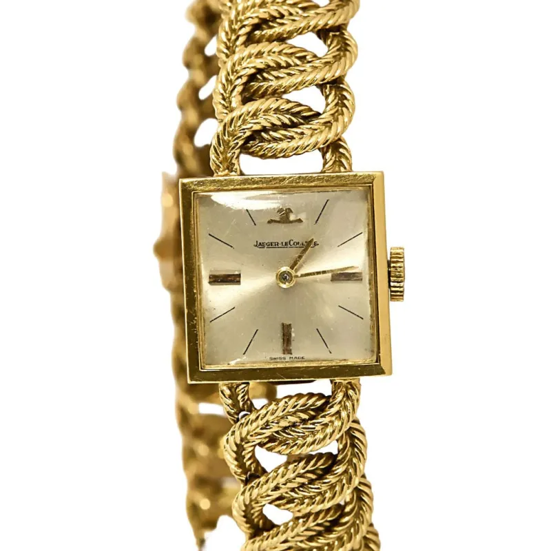 JAEGER LECOULTRE - Montre de dame en or jaune sold by 58 Facettes