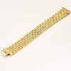 Large bracelet tressé en or jaune sold by 58 Facettes