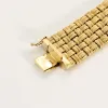 Large bracelet tressé en or jaune sold by 58 Facettes