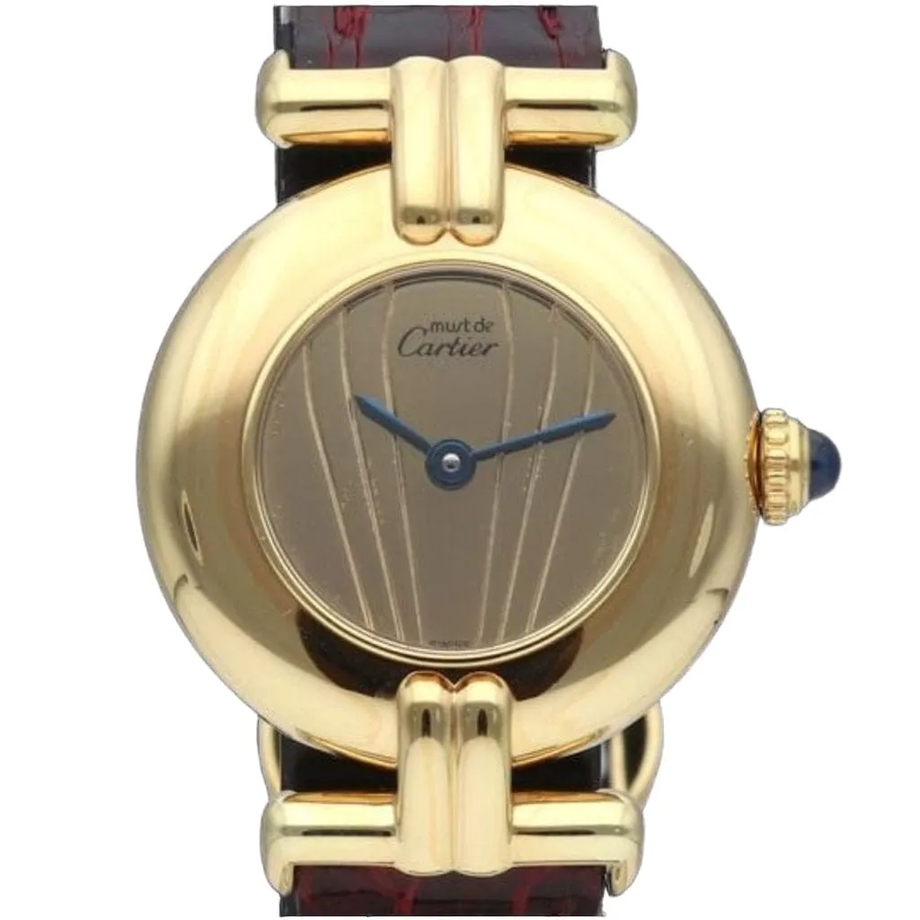 Cartier Montre Colisée Must De Cartier Vermeil sold by 58 Facettes