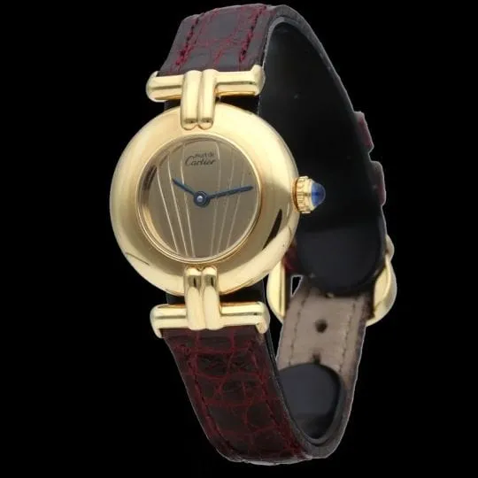 Cartier Montre Colisée Must De Cartier Vermeil sold by 58 Facettes product image thumbnail 2