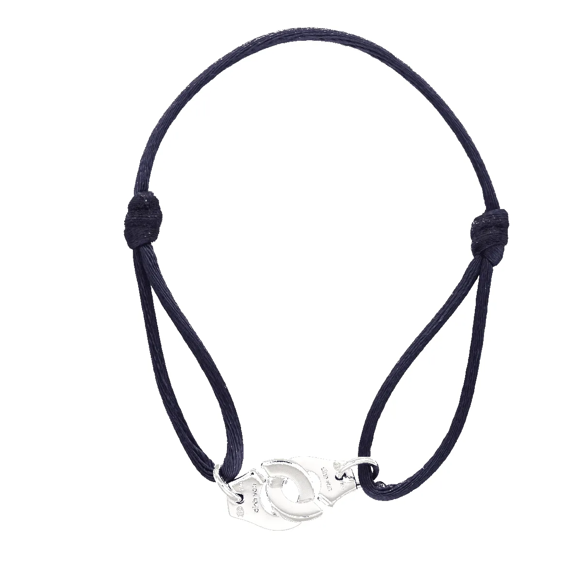 Bracelet Dinh Van Menottes R10 – Or gris 18k et diamants – Réf. 341122 – Vers 2010 sold by 58 Facettes product image thumbnail 2