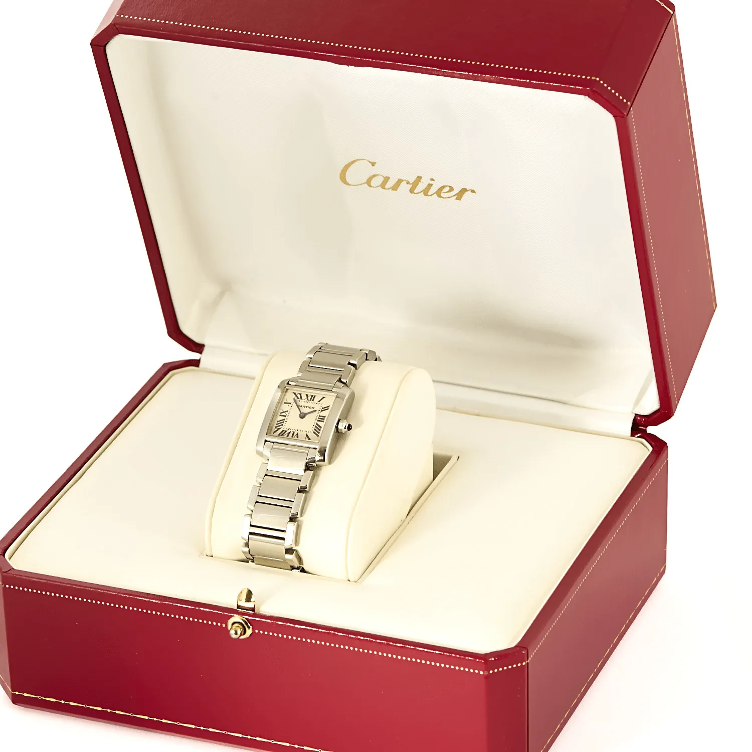 CARTIER - Montre Tank Française sold by 58 Facettes product image thumbnail 3