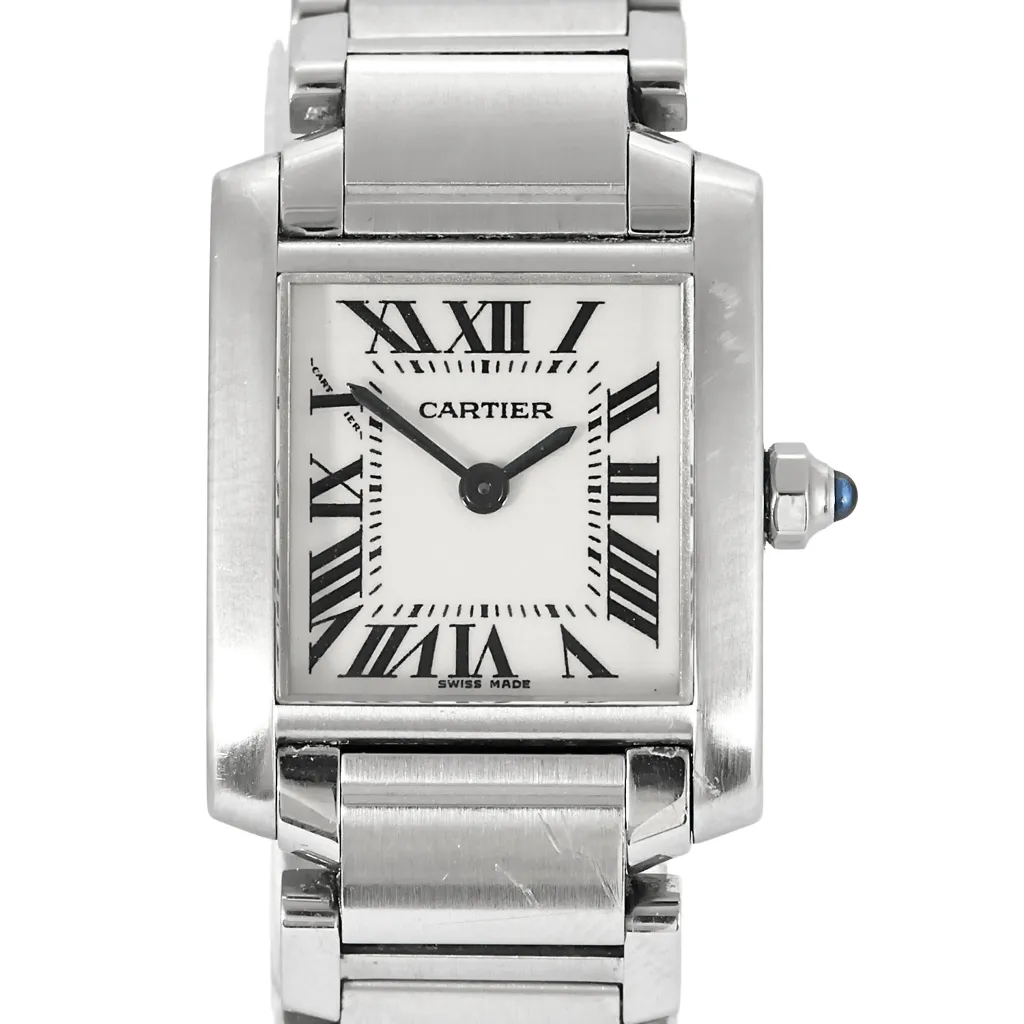 CARTIER - Montre Tank Française sold by 58 Facettes
