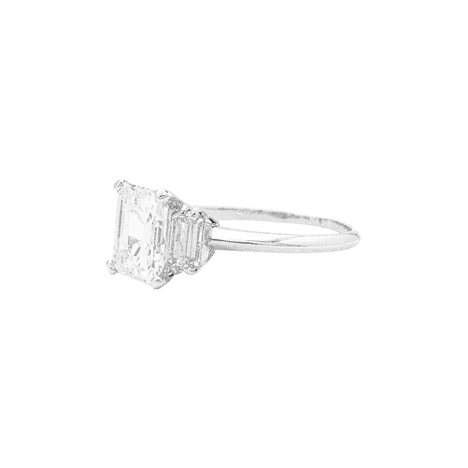 Solitaire en or blanc, diamant 1,92 cts. sold by 58 Facettes product image thumbnail 2