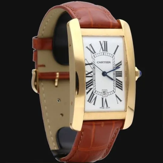Cartier Montre Tank Américaine sold by 58 Facettes product image thumbnail 5