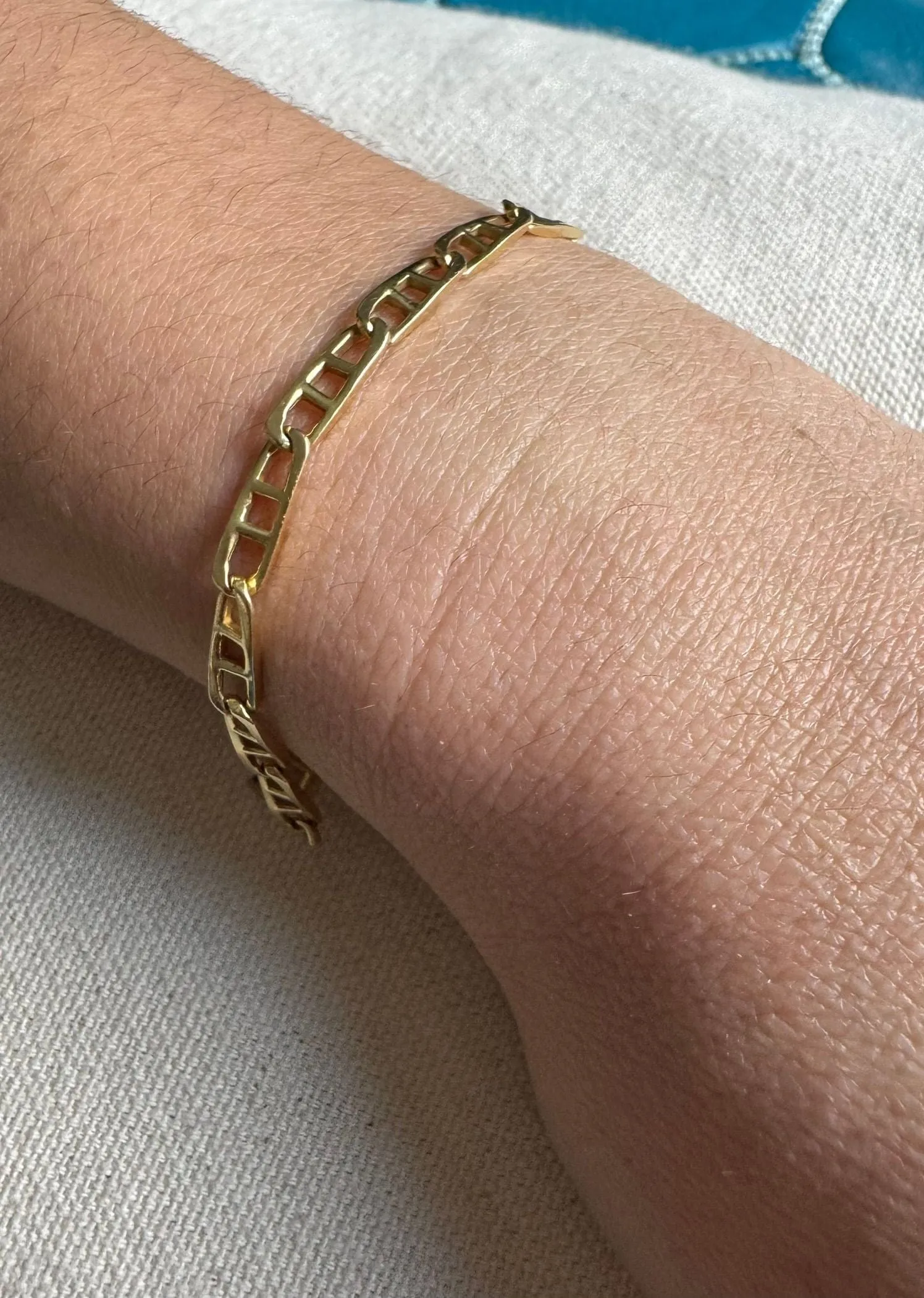 Bracelet En Or Jaune à Mailles sold by 58 Facettes product image thumbnail 2