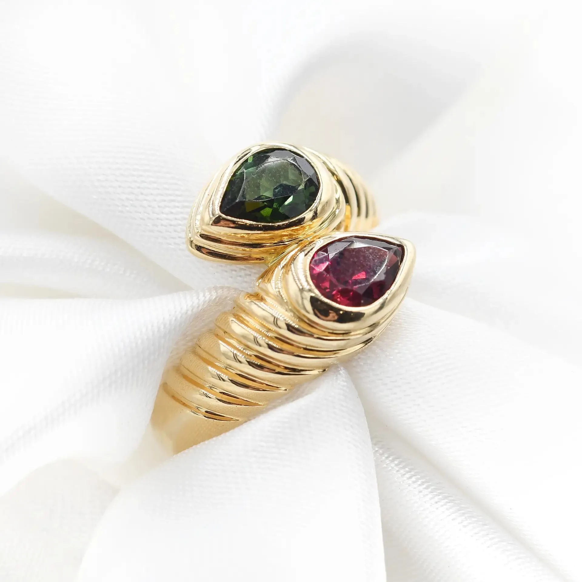 BULGARI - Bague Baccellato en or jaune sold by 58 Facettes product image thumbnail 4