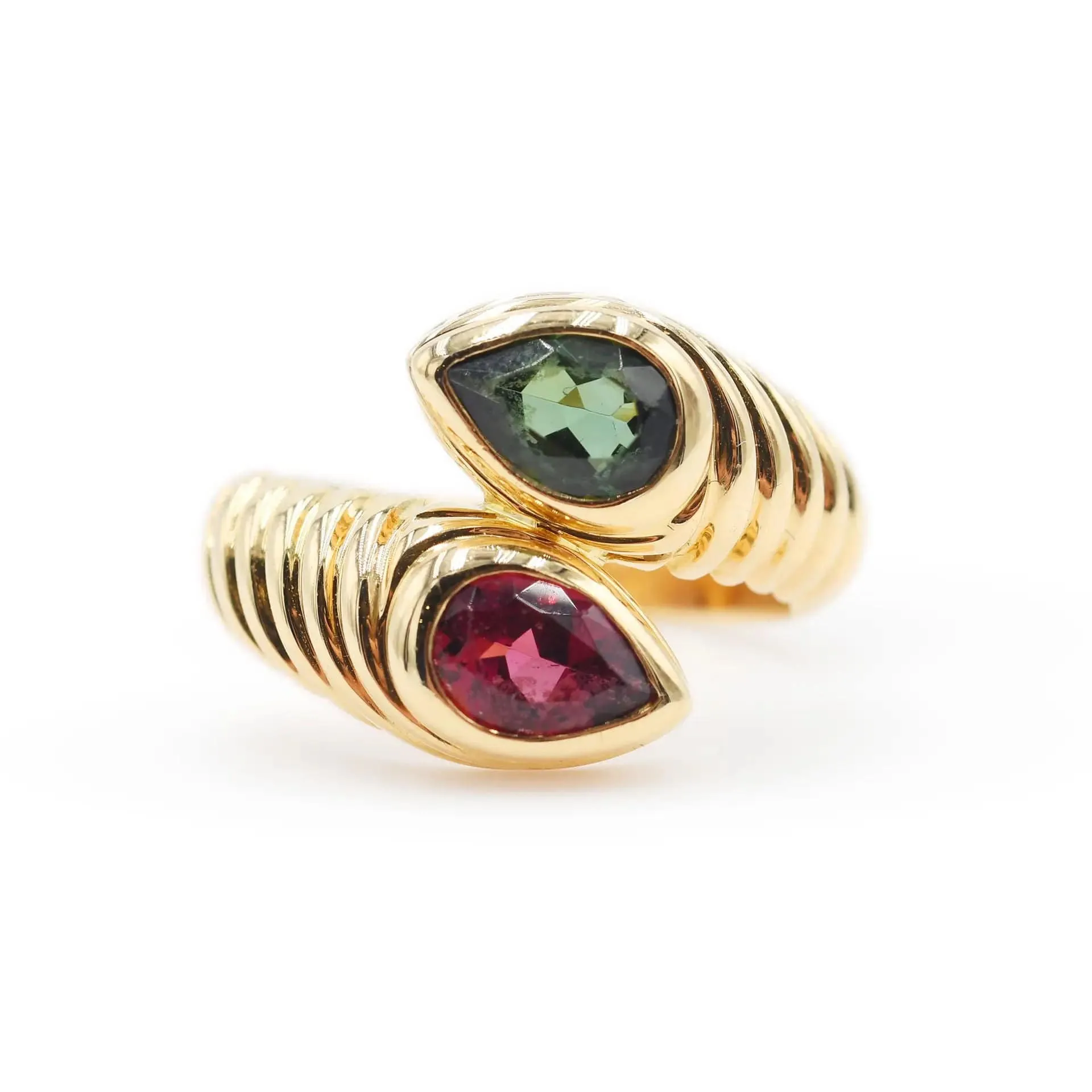 BULGARI - Bague Baccellato en or jaune sold by 58 Facettes