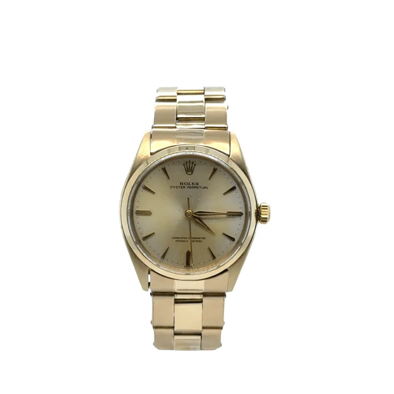 ROLEX - Oyster Perpetual Vintage - Or jaune sold by 58 Facettes