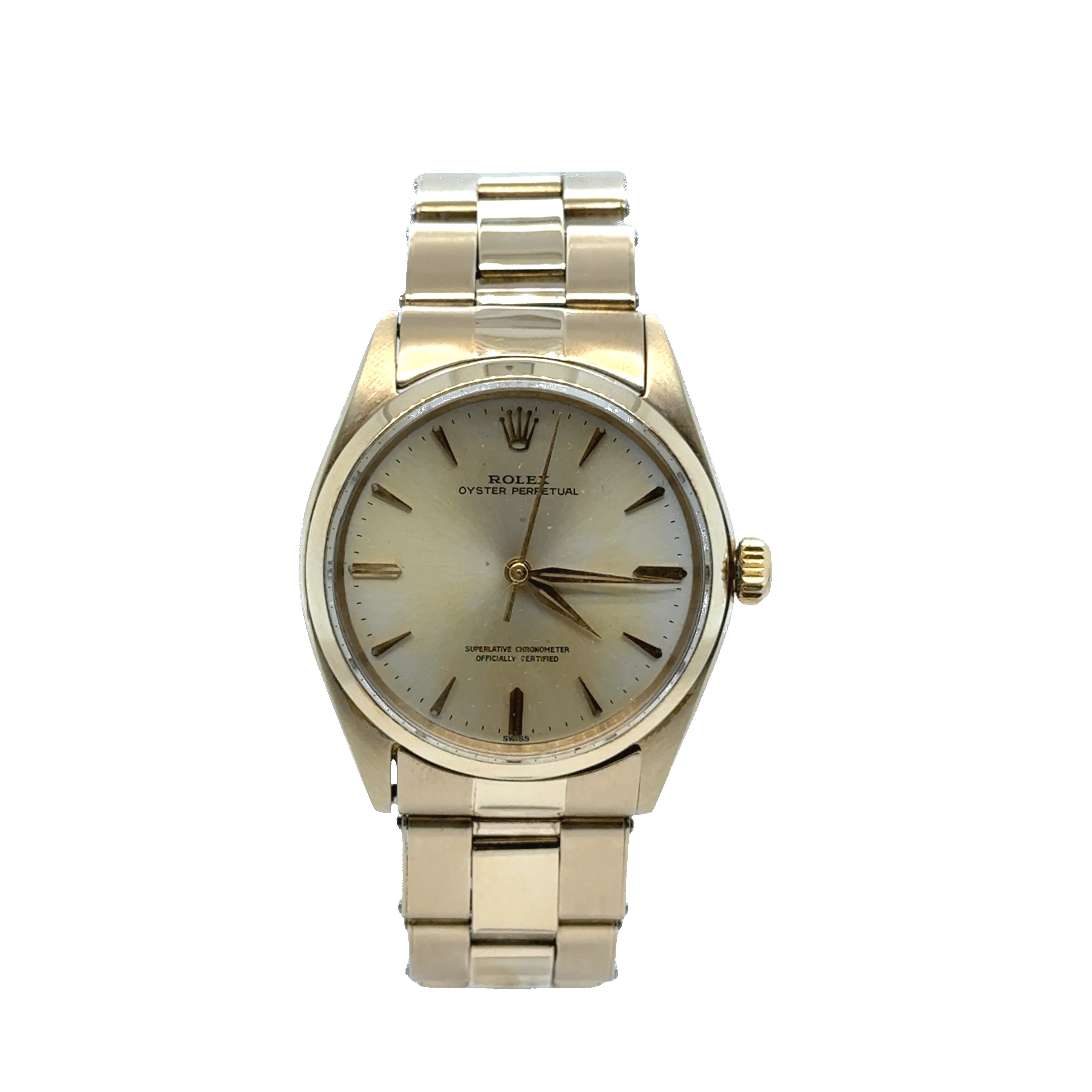 ROLEX - Oyster Perpetual Vintage - Or jaune sold by 58 Facettes product image thumbnail 3