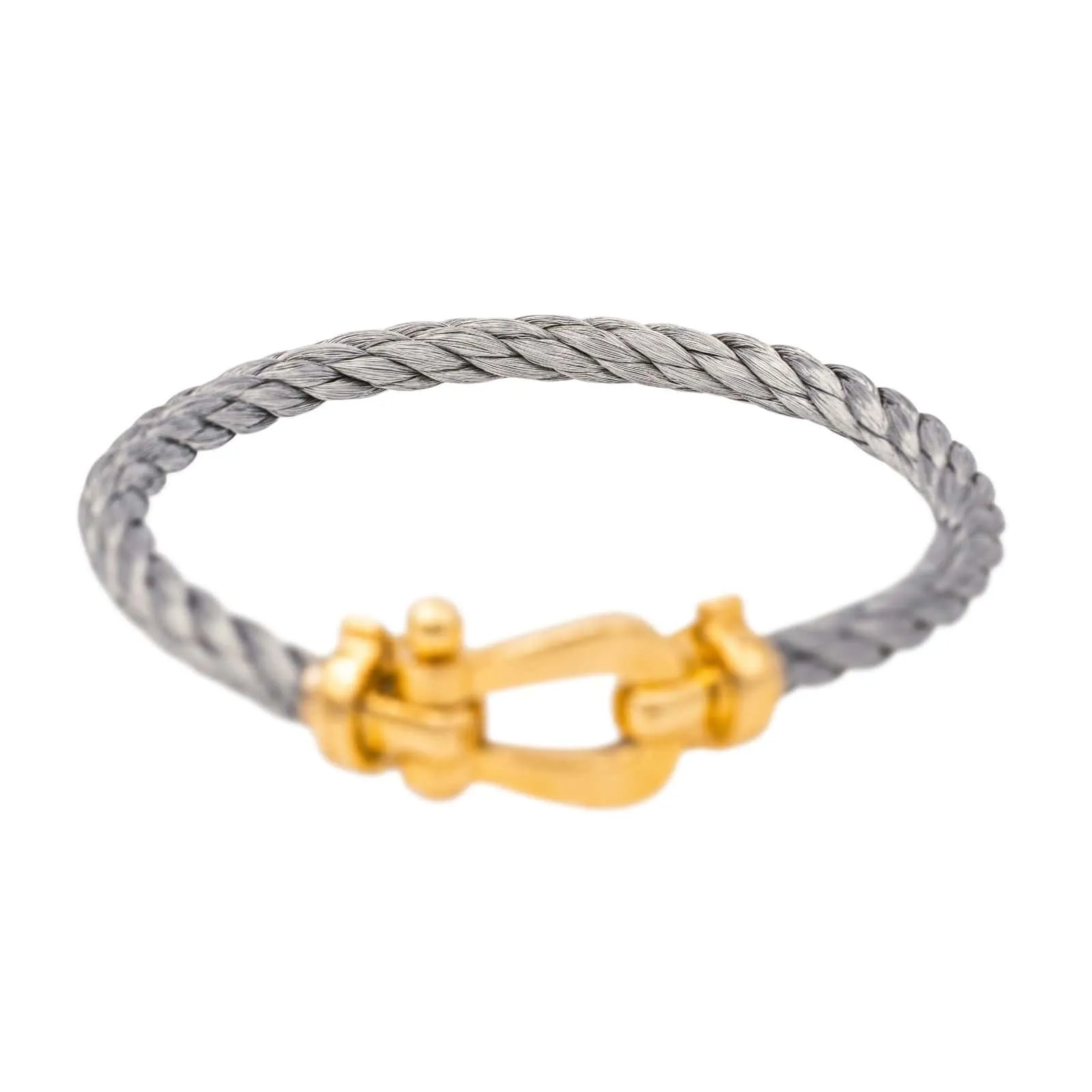 Fred Bracelet Force10 Or jaune, Acier sold by 58 Facettes product image thumbnail 3
