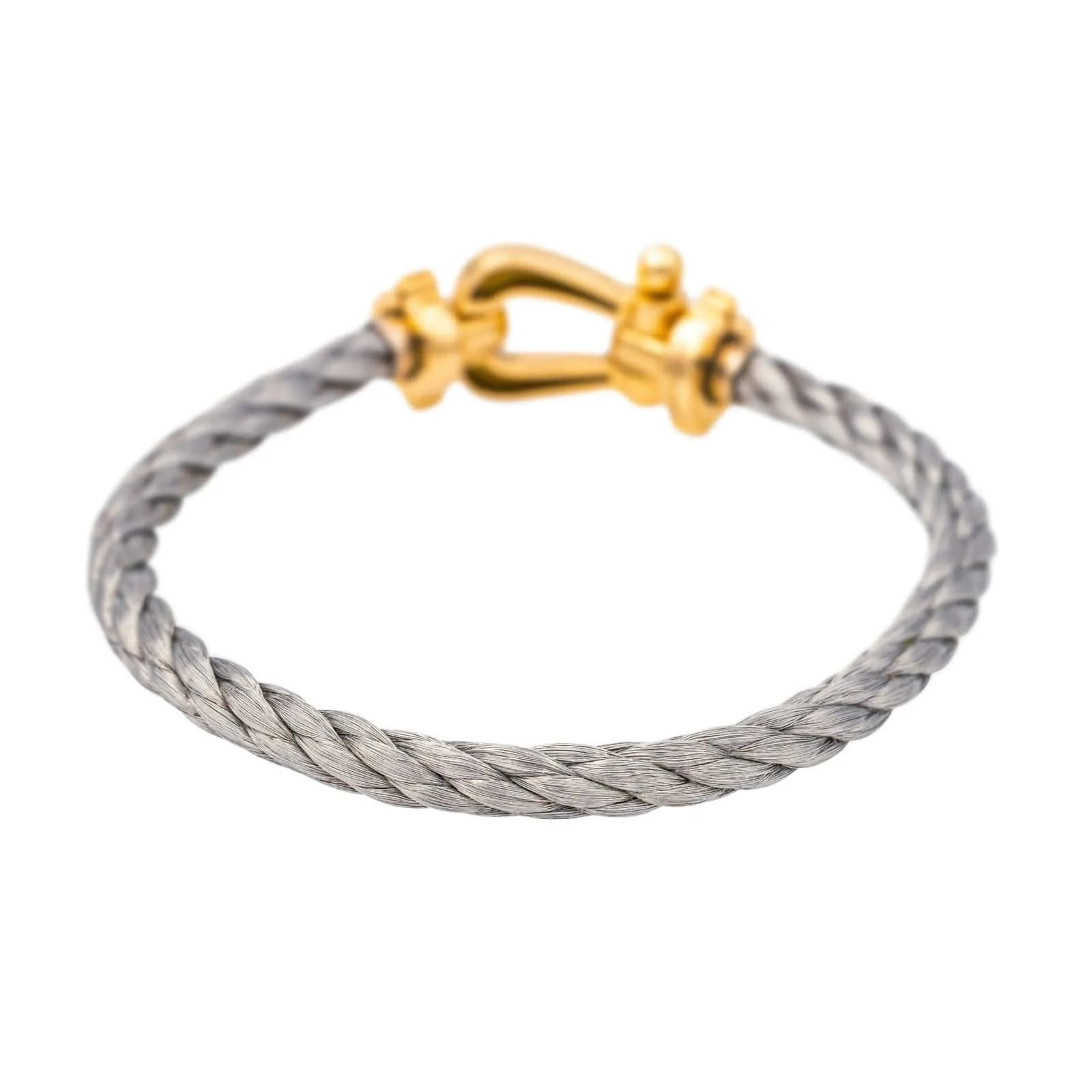Fred Bracelet Force10 Or jaune, Acier sold by 58 Facettes product image thumbnail 5