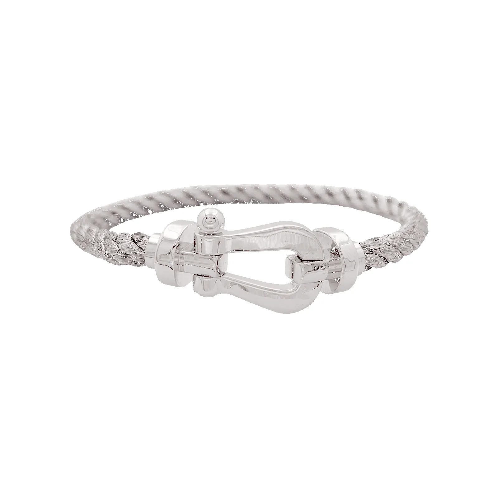 Bracelet Fred, "Force 10", or blanc, acier. sold by 58 Facettes