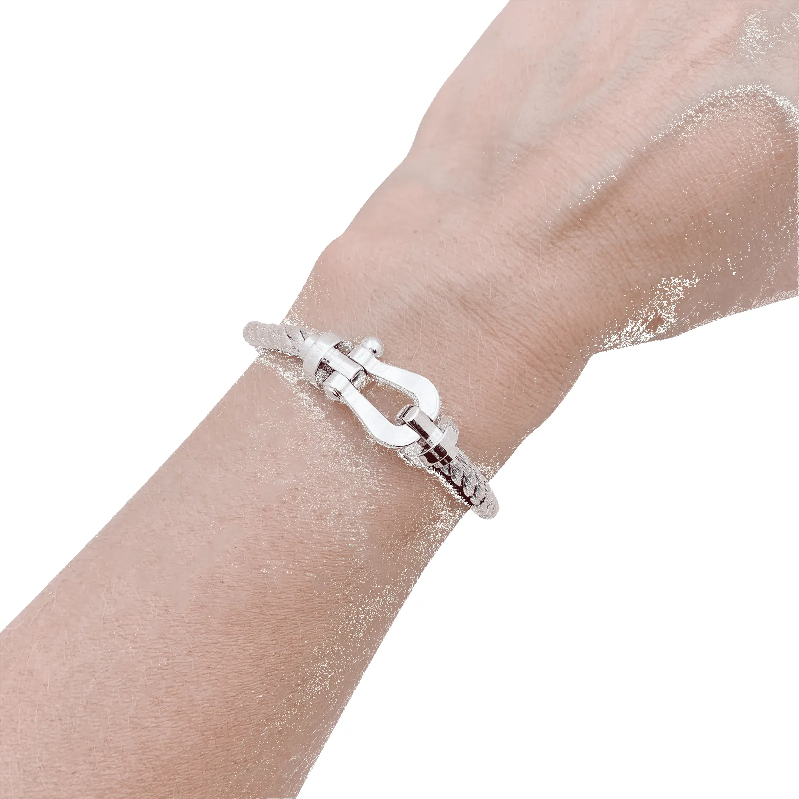 Bracelet Fred, "Force 10", or blanc, acier. sold by 58 Facettes product image thumbnail 5