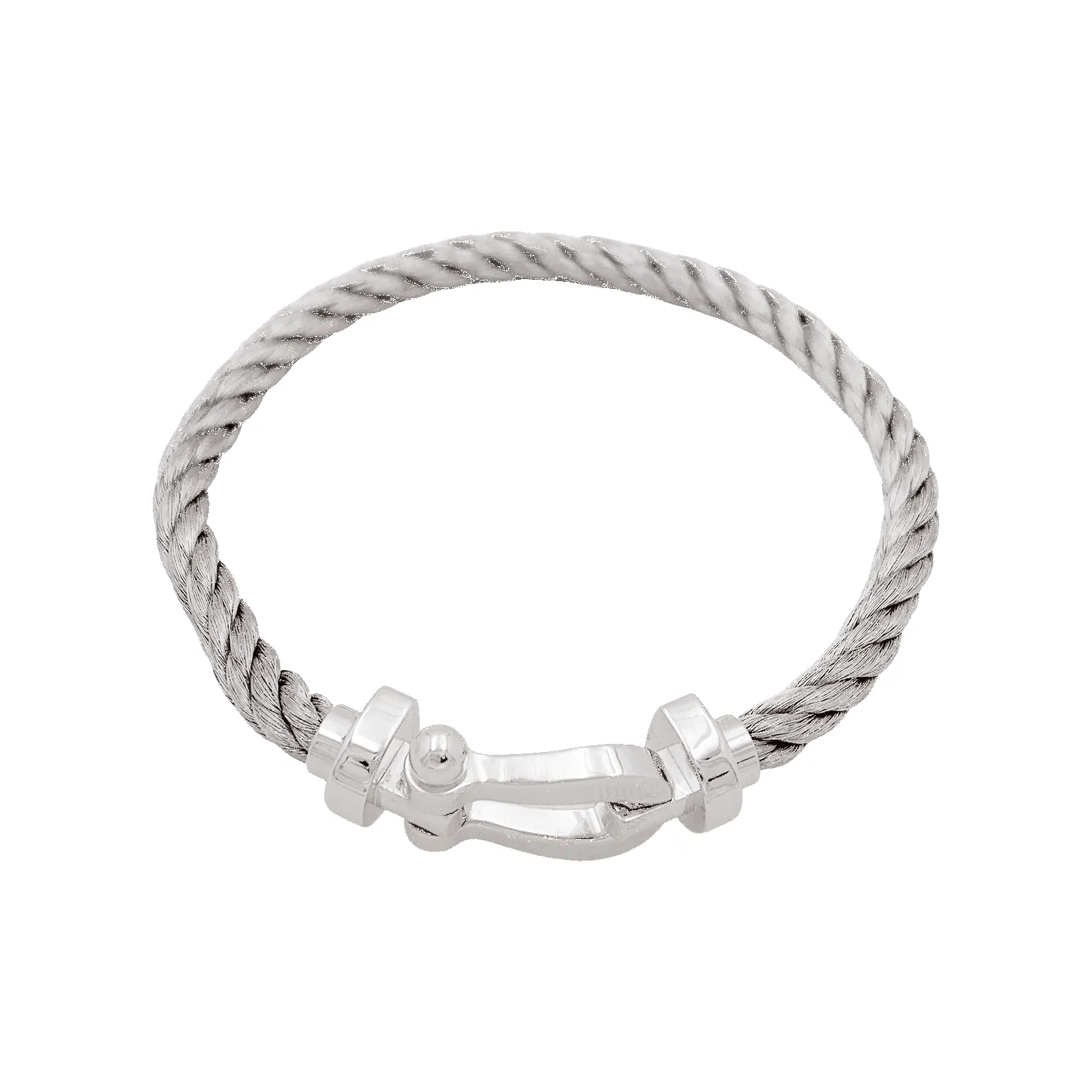 Bracelet Fred, "Force 10", or blanc, acier. sold by 58 Facettes product image thumbnail 2