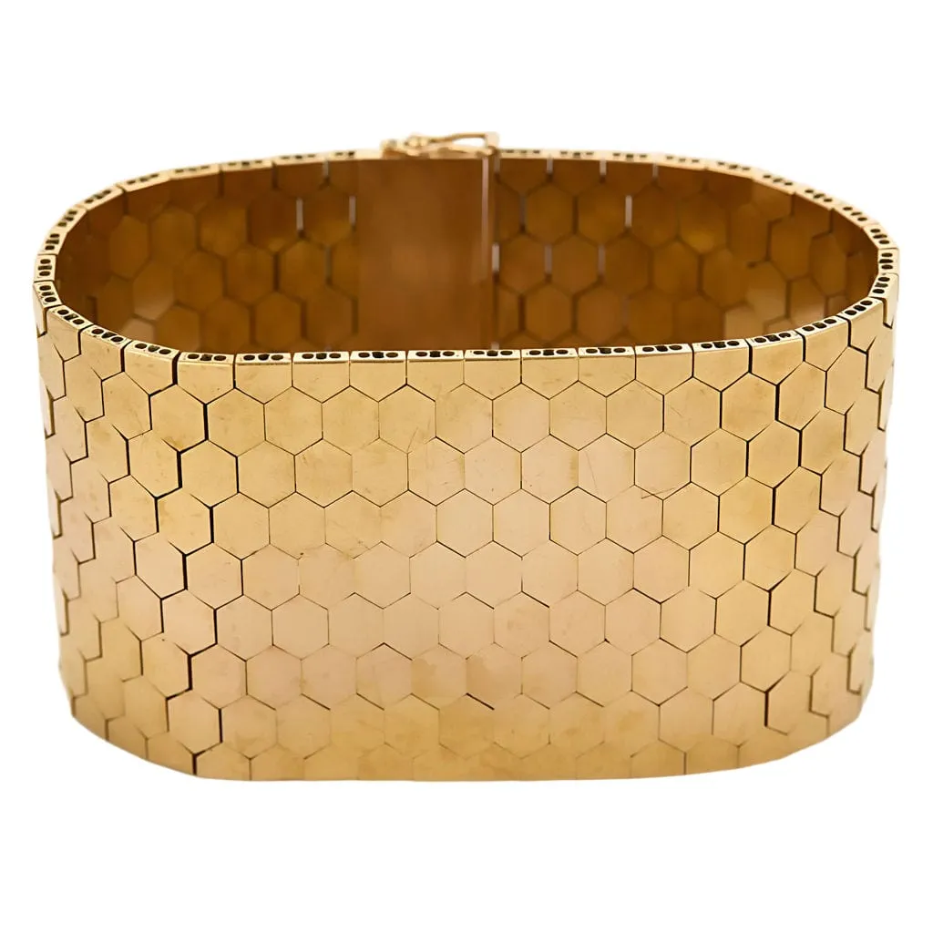 Bracelet ruban en or jaune sold by 58 Facettes