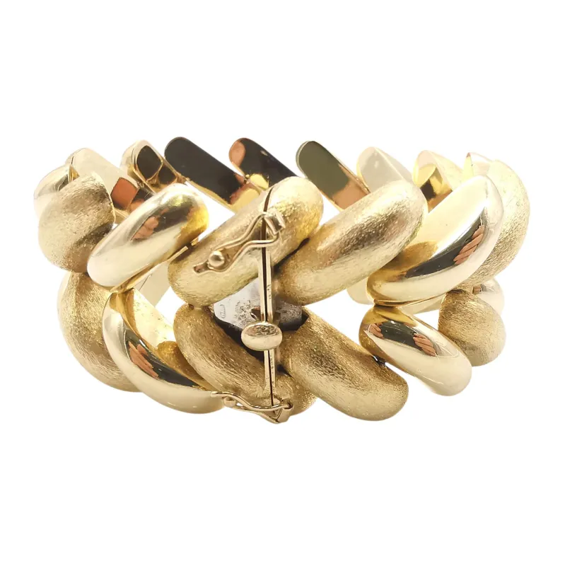 Bracelet en or jaune sold by 58 Facettes