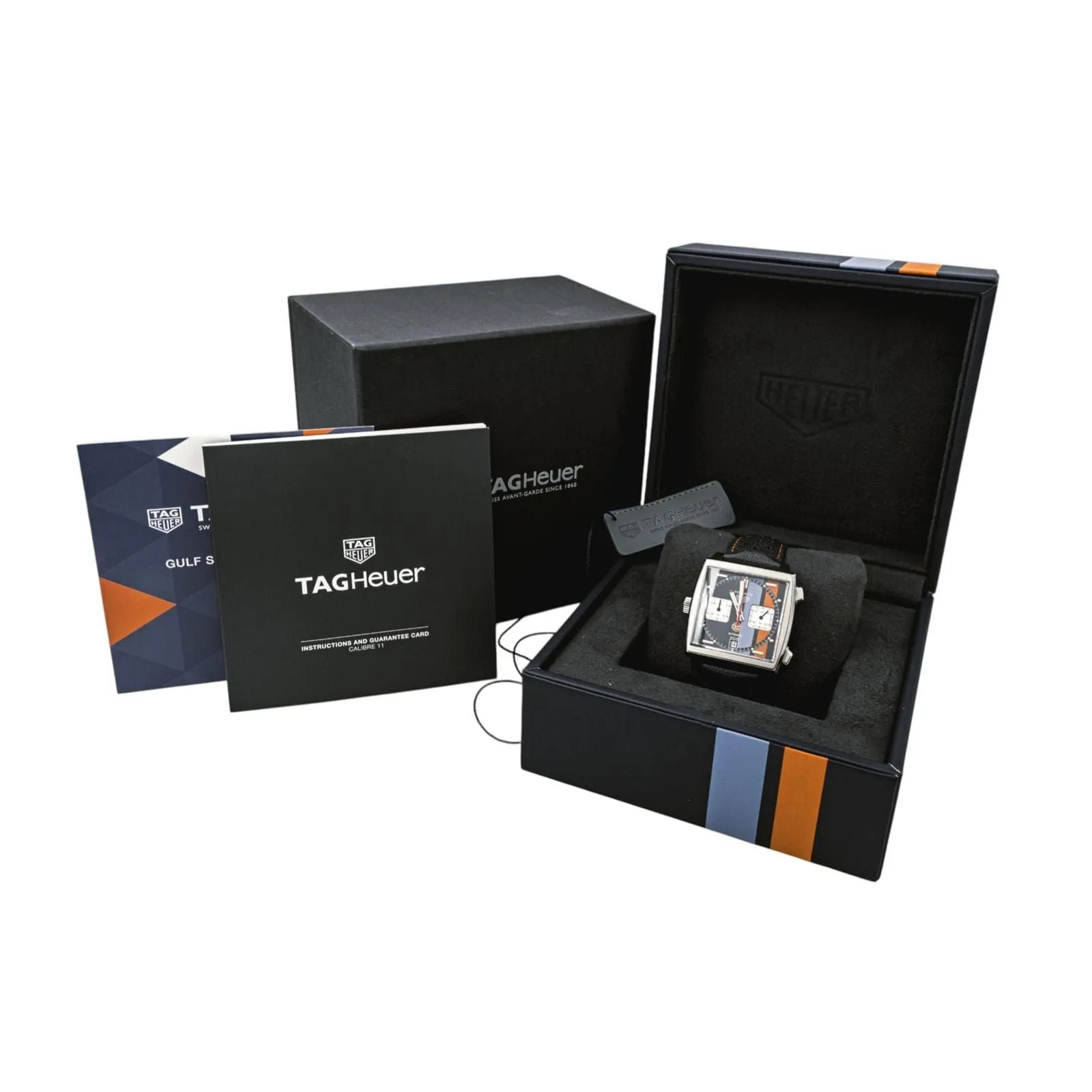 Tag Heuer Montre Monaco Gulf Acier sold by 58 Facettes product image thumbnail 3