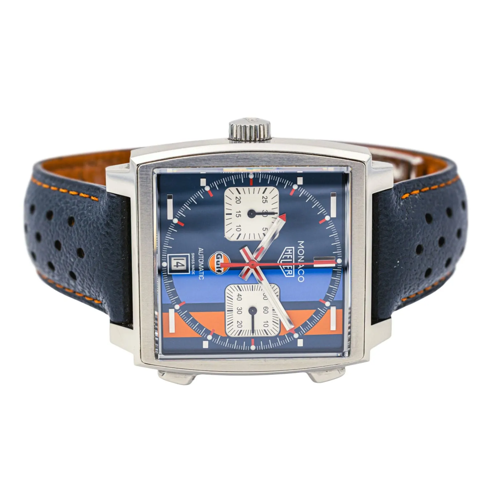 Tag Heuer Montre Monaco Gulf Acier sold by 58 Facettes product image thumbnail 4