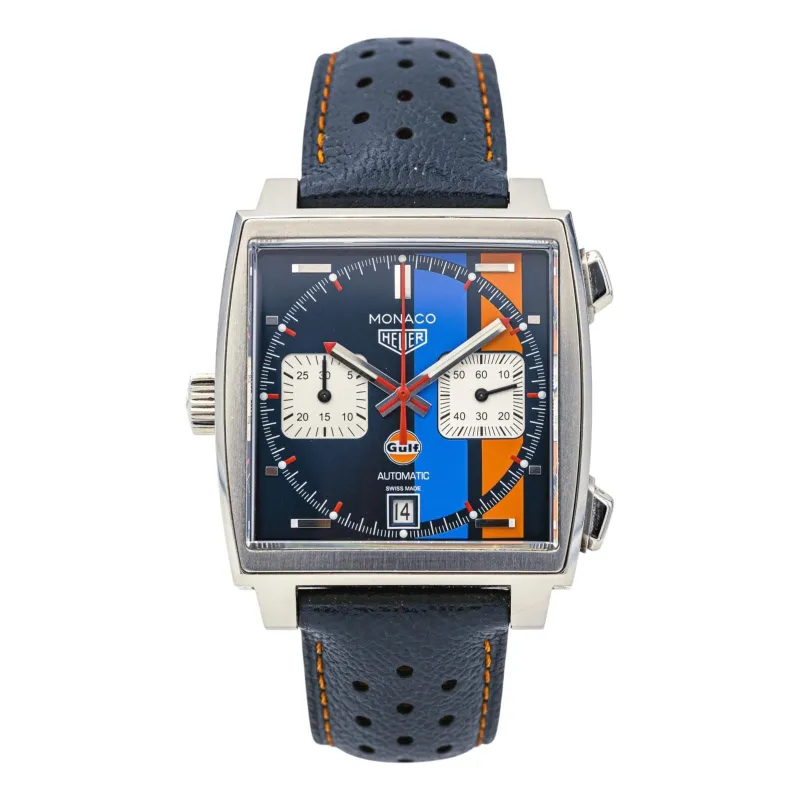 Tag Heuer Montre Monaco Gulf Acier sold by 58 Facettes