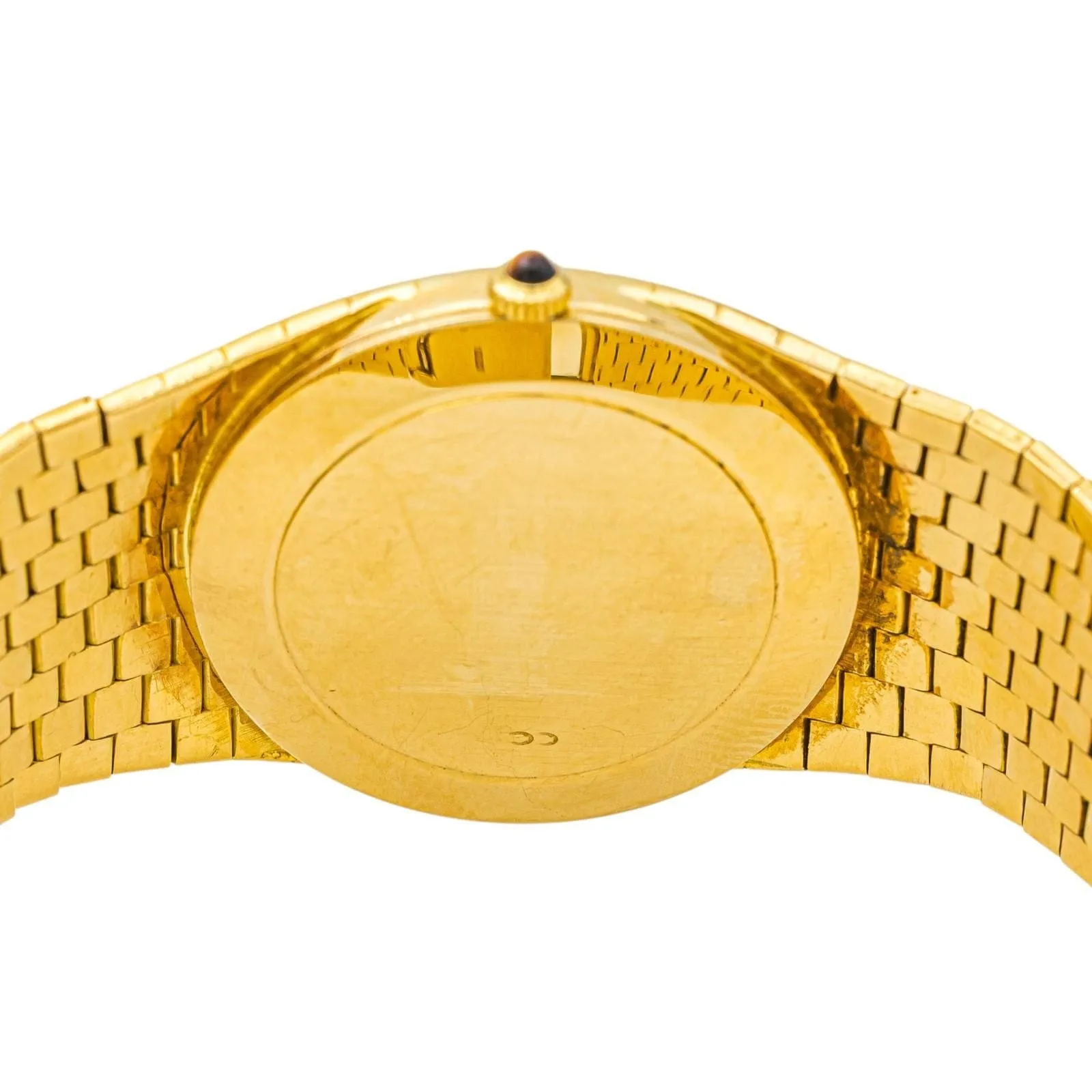 Zenith/Movado - Montre en or jaune 18 carats œil de tigre sold by 58 Facettes product image thumbnail 5